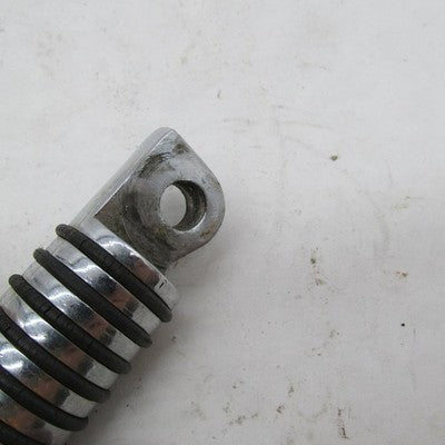 Lot of 7 Harley Davidson OEM Footpegs Vintage Chrome O-Ring Rubber