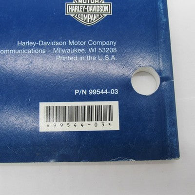 Harley-Davidson OEM 2003 Dyna Police Model Parts Catalog 99544-03