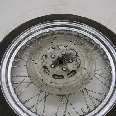 Harley-Davidson Genuine OEM 19" Spoke Front Wheel w/ Dual Disc Hub 436