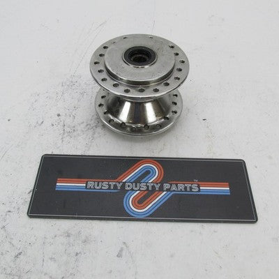 Harley OEM Chrome Front Wheel Hub Sportster Dyna Glide FX FXR 77-84 43