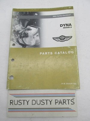 Harley-Davidson Official Factory 2003 Dyna Models Parts Catalog 99439-