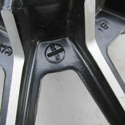 Harley OEM 87-99 EVO Touring 10-Spoke 16x3 Castalloy Black Rear Wheel