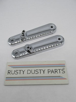 Harley-Davidson Genuine Chrome Front Bullet Turn Signal Mounts 6780016