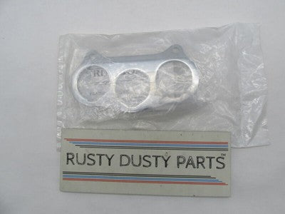 Harley-Davidson Genuine NOS 1.5" Chrome Triple Gauge Bracket Kit 67331