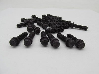 Lot of 26 Harley Davidson Genuine NOS Black Flange Bolts 5/16-18
