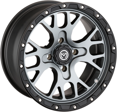 Moose Racing 545X ATV/UTV Wheels 14X7 4/110 4+3 Gray 0230-0963