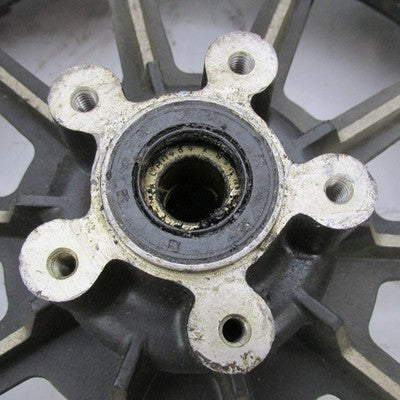 Harley OEM 87-99 Touring 10-Spoke 16x3" Front Mag Wheel *DAMAGED* 4349