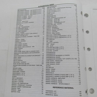 Harley Davidson Genuine 2010 FLHTCUSE5 Model Parts Catalog Official 99