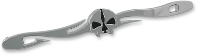 Drag Specialties Split Skull Custom Shift Linkage Chrome 1601-0493