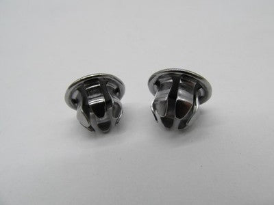 Lot of 2 Harley-Davidson Genuine OEM NOS Chrome Button Plugs 58446-00