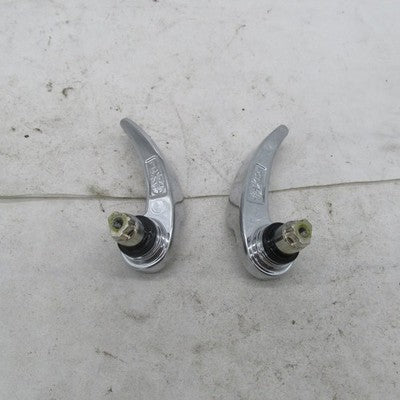 Pair of Harley OEM 14-23 Touring Chrome Saddlebag Latches 90200902 902