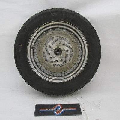 Harley OEM 16x3" Rear 40-Spoke Laced Wheel w/ Brake Disc Rotor 40976-0