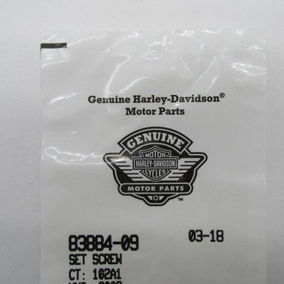 Lot of 6 Harley-Davidson Genuine OEM NOS Set Screws 83884-09