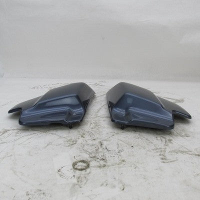 Pair of Harley OEM 97-08 Touring Side Covers Gunmetal Blue 66250-97 66