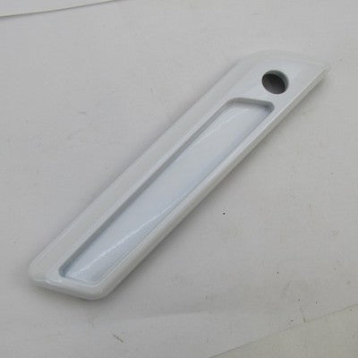 Harley OEM NOS LH Saddlebag Latch Faceplate, Artic Blast White Pearl 9