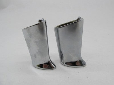 Pair of Harley Davidson Chrome 2.5" Turn Signal Standoffs Stand off Br