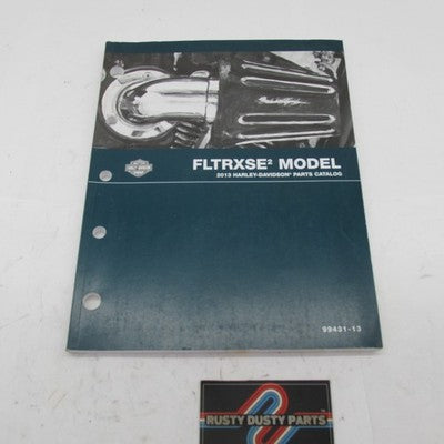 Harley Davidson Official Factory 2013 FLTRXSE2 Model Parts Catalog 994