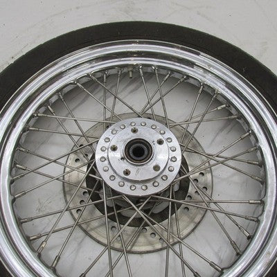 Harley-Davidson Genuine OEM 19" Spoke Front Wheel w/ Dual Disc Hub 436