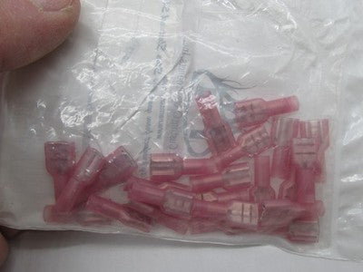 Lot of 23 Namz NOS .25" Female Quick Disconnect 22-18 Guage Wire 2120-