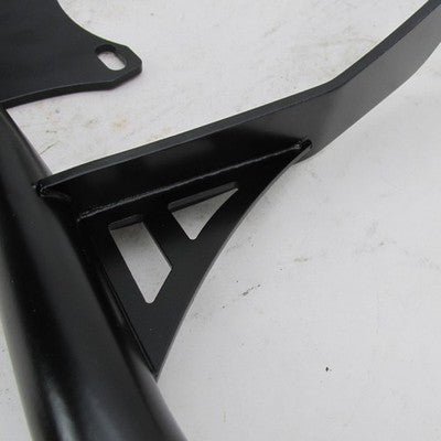 Black Highway Footpeg Front Engine Guard Crash Bar For Harley 14-23 To