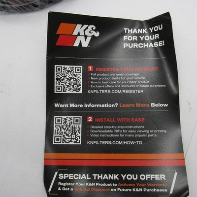 K&N NIB NOS High-Flow Performance V-Twin Air Filter HD-1614