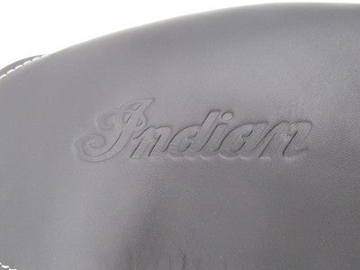 Indian Genuine Rogue Rider Backrest Pad Black White Stitching 2879542