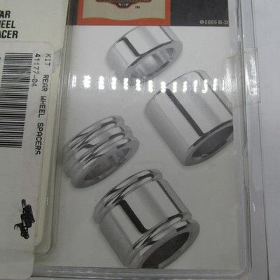 Harley-Davidson OEM NOS 00-05 Dyna FXR Chrome Rear Wheel Spacer Kit 41