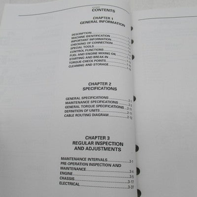 Yamaha YZ125L1 Owners Service Manual Operator Guide LIT-11626-12-26 5E