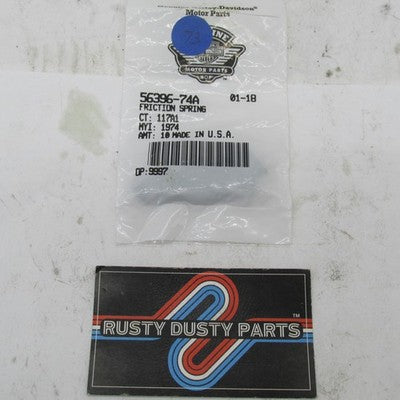 Lot of 8 Harley-Davidson OEM NOS Throttle Friction Springs 56396-74A