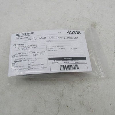 Harley Davidson Genuine NOS Wheel Hub Bearing Retainer Cover 43592-70