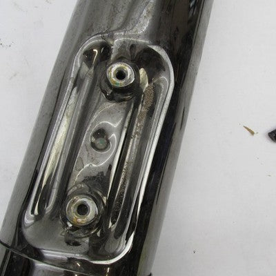 Set of Harley OEM Stock 17-24 CVO Scorched Chrome Mufflers 64901339 64