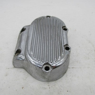 Harley Davidson OEM Chrome Ribbed 5 Speed Transmission Side Cover 87-9