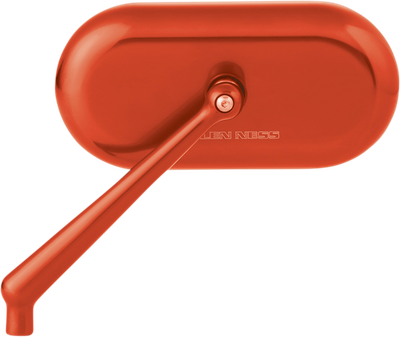 Arlen Ness Oval Mirror Orange Left 13-185