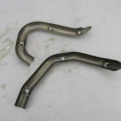 Set of Two Brothers Racing TBR Harley 04-13 Sportster 2:1 Brushed Heat