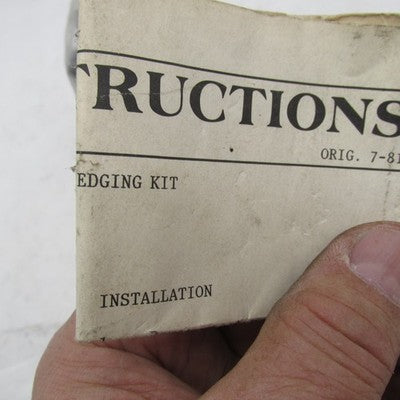 Harley Davidson Genuine NOS Oil Tank Trim Edging Kit FX FL-FLH 62623-8
