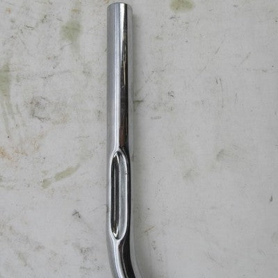 Harley Chrome Flat Tracker T-Bar 27" Spread Handlebars w/ 6" Risers &