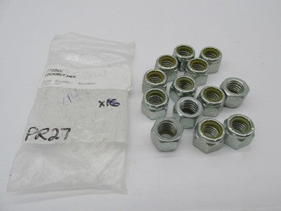 Lot of 13 Harley-Davidson NOS 1/2"-13 x 19/32" x 3/4" Hex Nylon Lock N