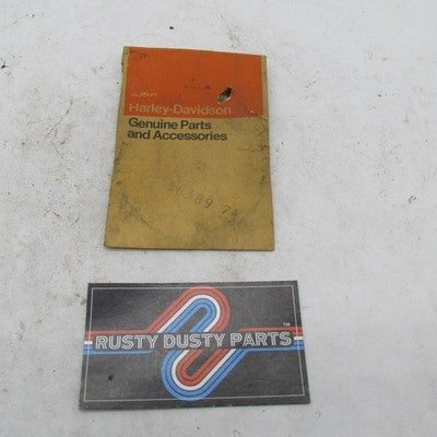 Harley-Davidson OEM NOS 74-75 FX/FL/XL Throttle Cable 56389-74