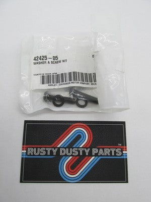 Lot of 5 Harley Davidson Genuine NOS Washer & Screw Kit 42425-05