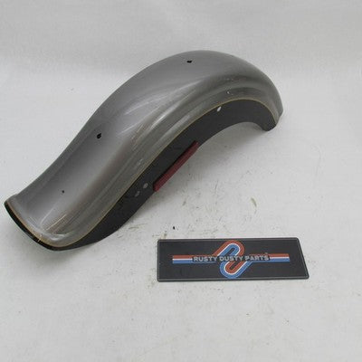 Harley Davidson Silver & Black Pearl Rear Fender 1997 Dyna Wide Glide