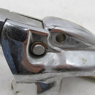Harley OEM 9/16" Chrome Front Brake Master Cylinder w/ Braided Steel L