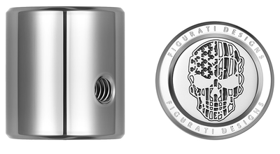 FIGURATI DESIGNS Heel-Toe Shifter Cover Contrast Cut Stainless Steel A