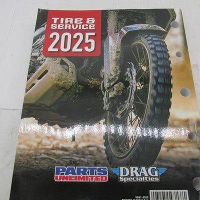 Drag Specialties Parts Unlimited Tire & Service 2025 Parts Catalog 990