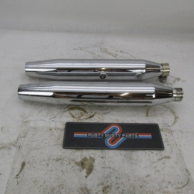 Harley Davidson OEM Stock Chrome Exhaust Muffler 2007-2011 Softail 658