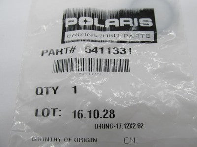 Lot of 8 Polaris Genuine NOS OEM Motorcycle ATV UTV O-Rings 5411331