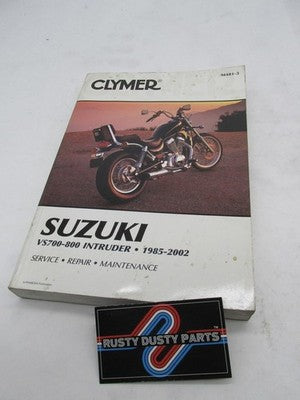 Clymer Suzuki 1985-2002 VS700 VS800 Intruder Service Repair Manual
