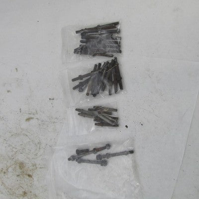 Large Lot of Vintage Triumph BSA OEM Engine Bolt Cylinder Head & Stato