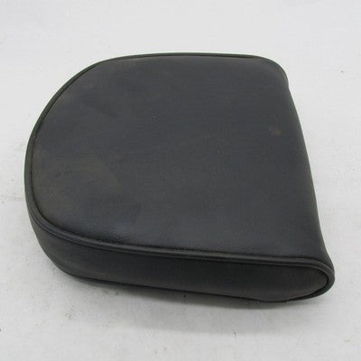 Harley Smooth Black Vinyl 3-Bolt Passenger Backrest 9" x 9" x 2.5" Sis