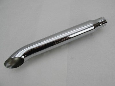 Single Harley Cycle Shack FLSTN Slip On Turn Down Exhaust Muffler MHD-