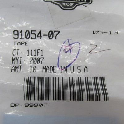 Lot of 12 Harley-Davidson OEM NOS Blue Tape 91054-07